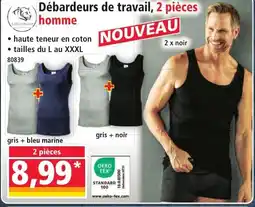 Norma Débardeurs de travail, 2 pièces offre