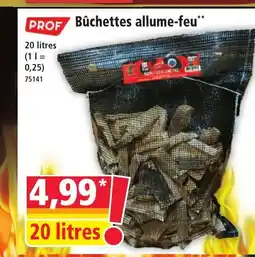 Norma PROF Bûchettes allume-feu offre