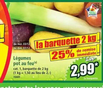 Norma Légumes pot au feu offre