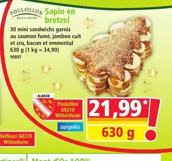 Norma POULAILLON Sapin en bretzel offre
