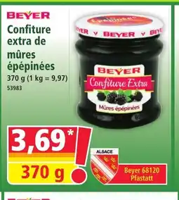 Norma BEYER Confiture extra de mûres épépinées offre