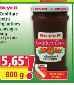 Norma BEYER Confiture extra églantines sauvages offre