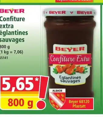 Norma BEYER Confiture extra églantines sauvages offre