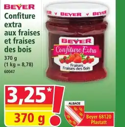 Norma BEYER Confiture extra aux fraises et fraises des bois offre