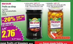 Norma BEYER Fruits au sirop offre