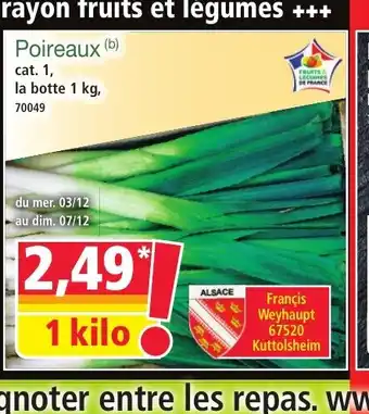 Norma Poireaux offre