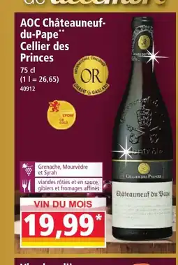 Norma GAILLARD Cellier des Princes offre