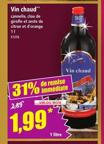 Norma Vin chaud offre