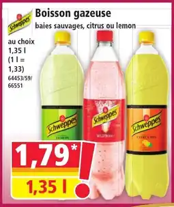 Norma SCHWEPPES Boisson gazeuse offre