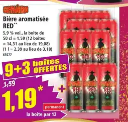 Norma COMPAÑEROS Bière aromatisée RED offre