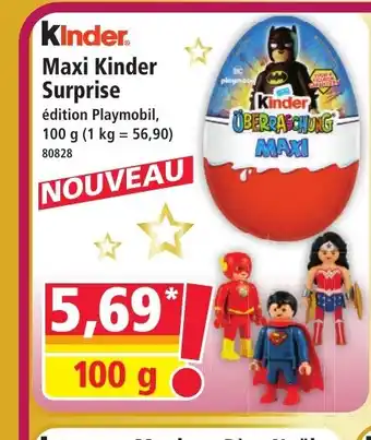 Norma KINDER Maxi Suprise offre