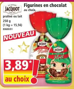 Norma JACQUOT Figurines en chocolat offre