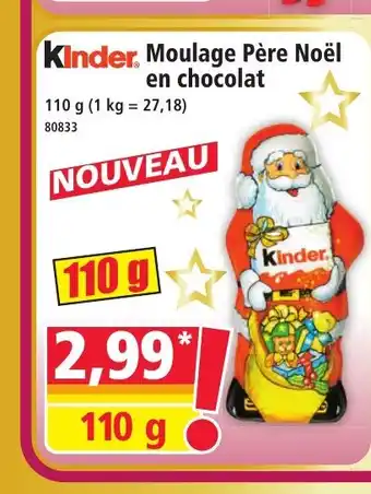 Norma KINDER Moulage Père en chocolat offre