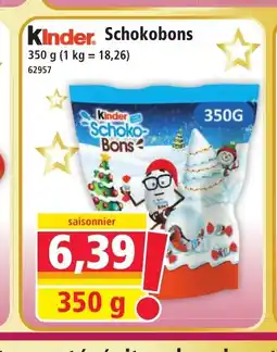 Norma KINDER Schokobons offre