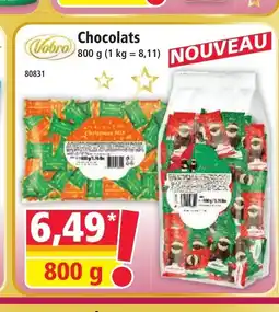 Norma VOBRO Chocolats offre