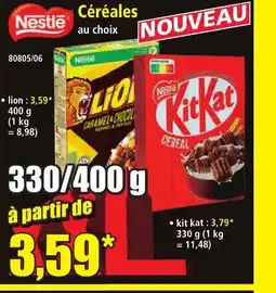Norma NESTLE Céréales offre
