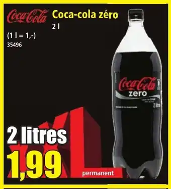 Norma COCA-COLA zéro offre