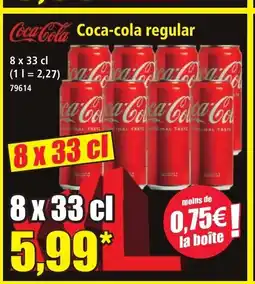 Norma COCA-COLA regular offre