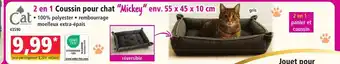 Norma CAT Coussin pour chat Mickey offre