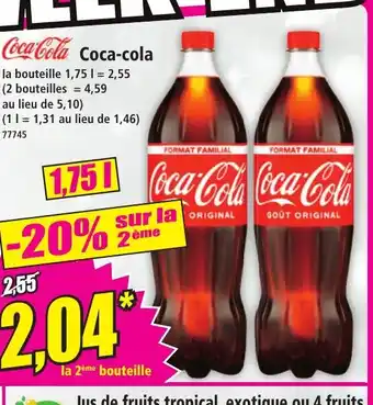 Norma COCA-COLA offre
