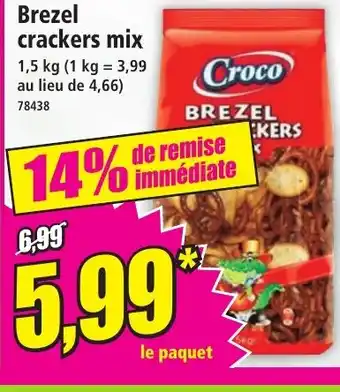 Norma Brezel crackers mix offre