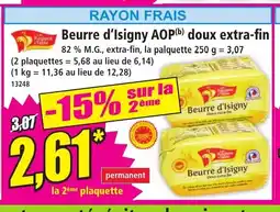 Norma Beurre d'Isigny AOP doux extra-fin offre