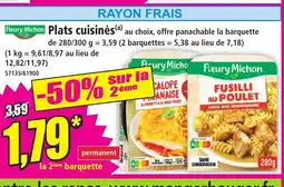 Norma FLEURY MICHON Plats cuisinés offre