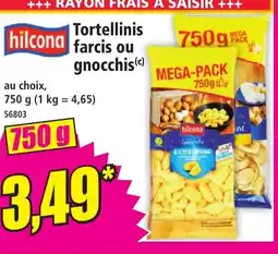Norma HILCONA Tortellinis farcis ou gnocchis offre