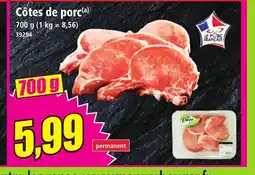 Norma Côtes de porc offre
