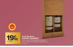 Carrefour COFFRET LIQUOREUX A.O.P. Bordeaux offre