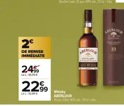 Carrefour ABERLOUR Whisky offre