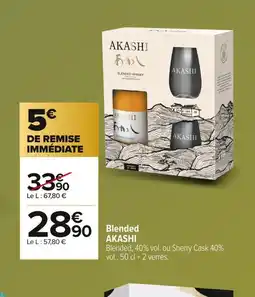 Carrefour AKASHI Blended offre
