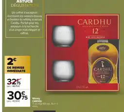 Carrefour CARDHU Whisky offre