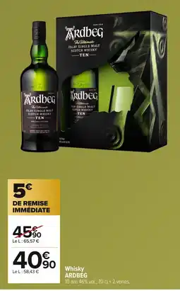 Carrefour ARDBEG Whisky offre