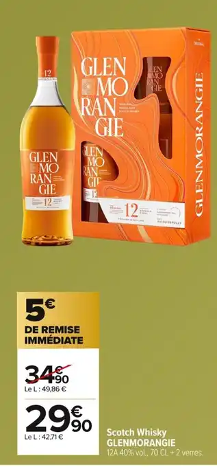 Carrefour GLENMORANGIE Scotch Whisky offre