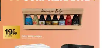 Carrefour Coffret de bières belges offre
