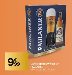 Carrefour PAULANER Coffret Bières Weissbier offre