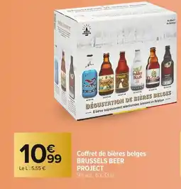 Carrefour BRUSSELS BEER PROJECT Coffret de bières belges offre
