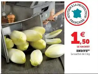 Super U Endive offre