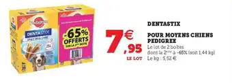 Super U Pour Moyens Chiens Pedigree offre