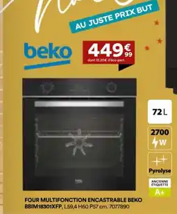 BUT Four multifonction encastrable beko offre