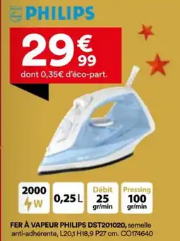 BUT Fer à vapeur philips offre