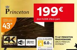 BUT Tv 43" princeton pr43uhd90026b offre