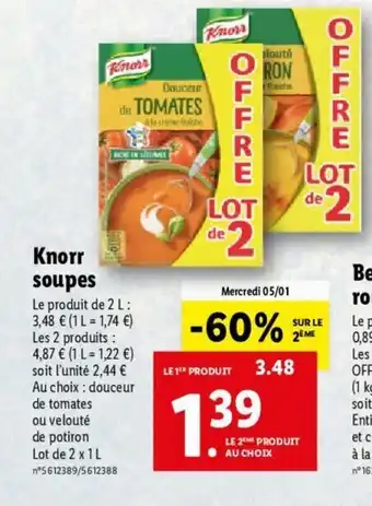 Knorr Soupes
