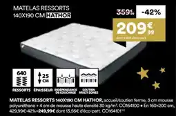 BUT Matelas ressorts hathor offre