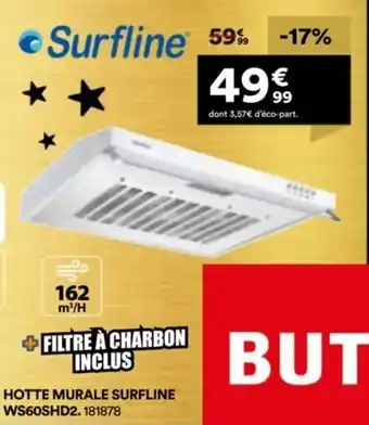 BUT Hotte murale surfline ws60shd2 offre