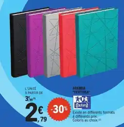E.Leclerc Agenda textura offre