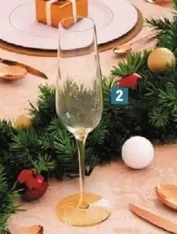 E.Leclerc Coffret 4 flutes à champagne offre