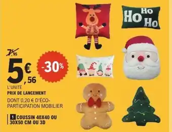 E.Leclerc Coussin offre