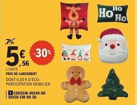 E.Leclerc Coussin offre